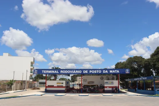 Prefeitura de Nova Viçosa inaugura a reforma da rodoviária de Posto da Mata