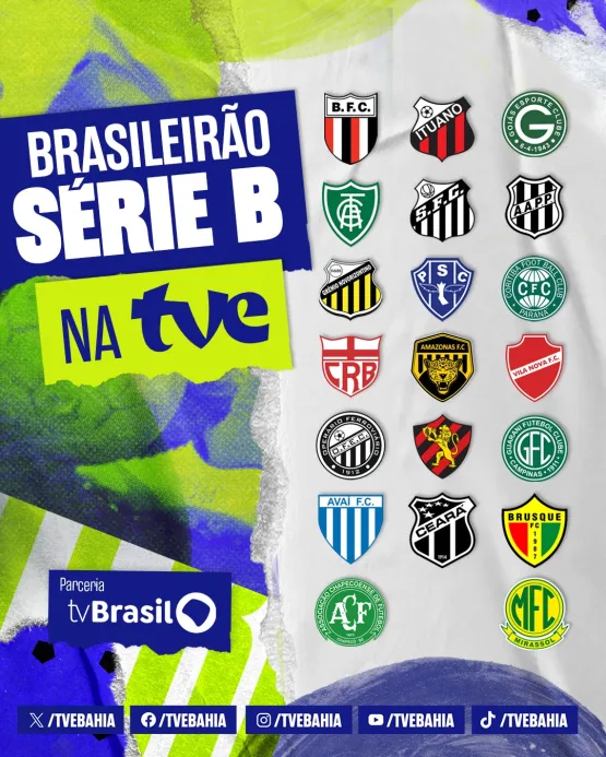 Série B do Brasileirão é na TVE