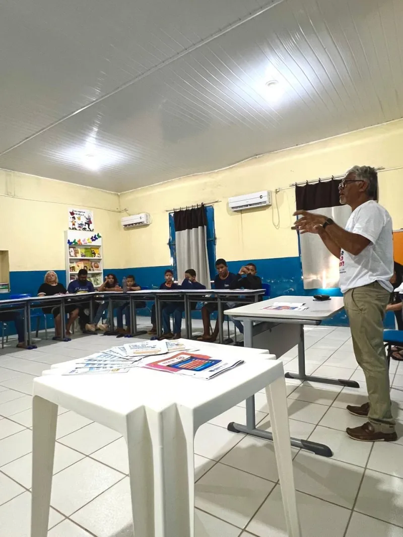 Prefeitura realiza campanha de conscientização contra a dengue nas escolas de Medeiros Neto