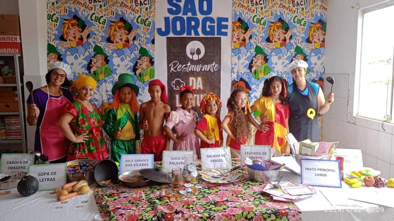 Dia do Livro Infantil: Escolas Municipais São Jorge e Áurea Nunes promovem o 