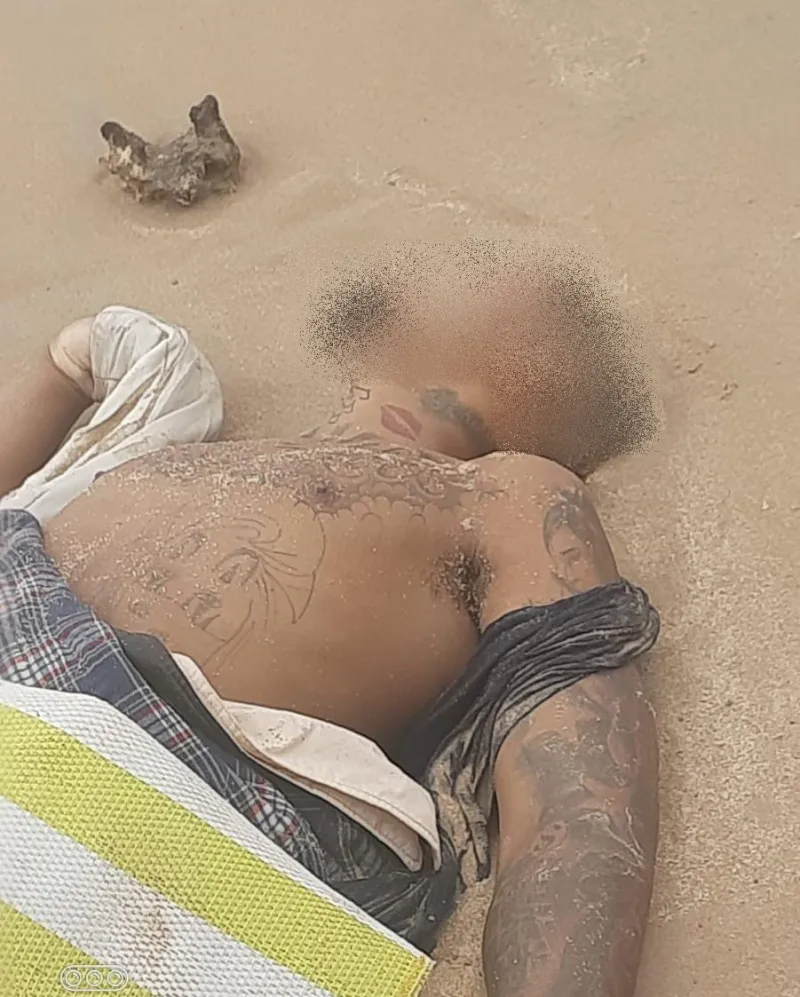 Corpo de jovem com sinais de espancamento é encontrado na praia de Cumuruxatiba