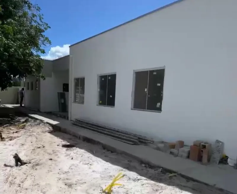 Prefeitura de Prado avança com as obras da nova Creche de São Francisco