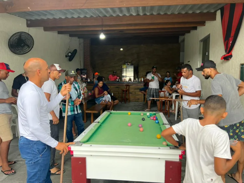 Primeiro Torneio de Sinuca reúne amigos em Nova Tribuna