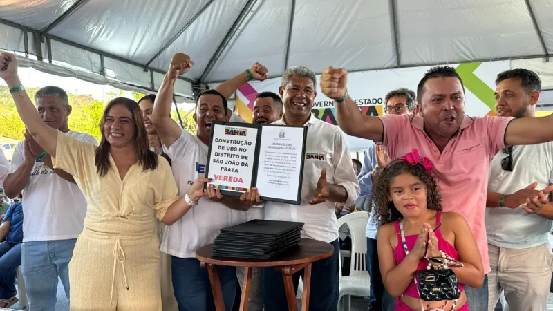 Governador Jerônimo entrega milhões em obras e equipamentos em visita a Vereda