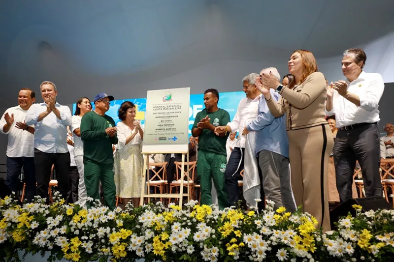 Presidente Lula inaugura o Hospital Estadual Costa das Baleias, maior unidade hospitalar do extremo sul da Bahia