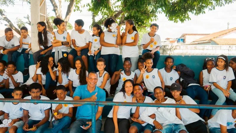 Secretaria de Desenvolvimento Social realiza campanha Maio Laranja nas escolas municipais de Prado