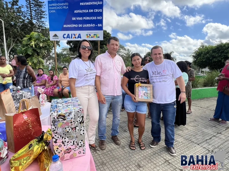 Prefeitura de Lajedão comemora Dia das Mães com diversos atendimentos