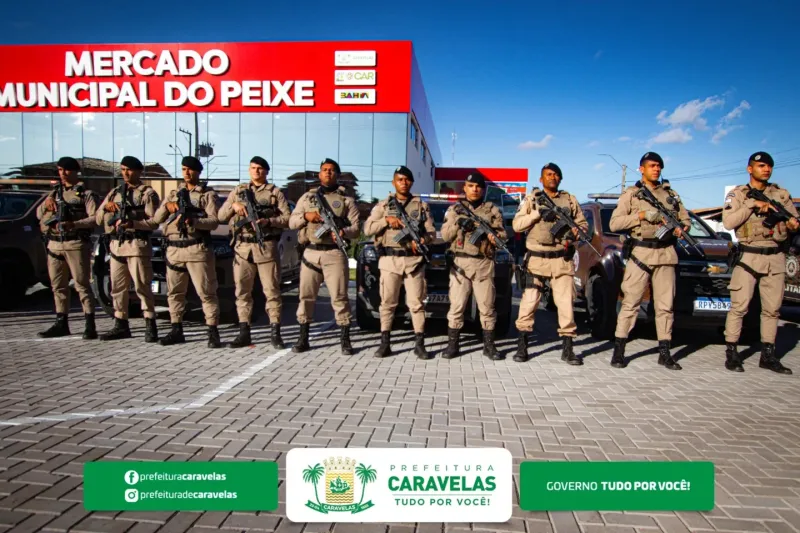 Operação Força Total da Polícia Militar da Bahia em Caravelas: Promovendo Segurança e Cooperação
