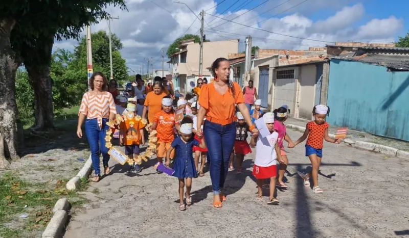 scolas de Mucuri engajam-se na campanha Maio Laranja de combate ao Abuso e à Exploração Sexual de Crianças e Adolescentes