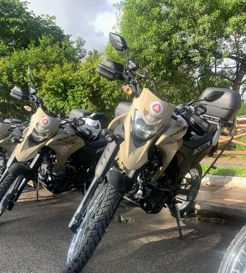 87ª CIPM recebe novas motocicletas para reforçar combate ao crime em Teixeira de Freitas