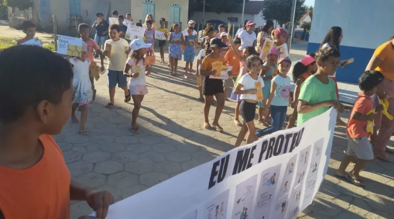 Faça Bonito: Escolas de Mucuri encerram campanha de combate ao abuso e à exploração sexual contra crianças e adolescentes