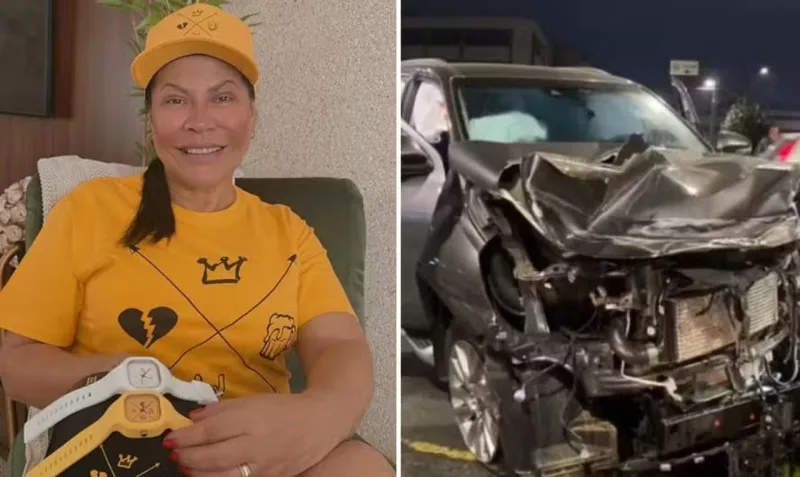 'Vi a morte', diz mãe de Marília Mendonça após sofrer acidente de carro em SP