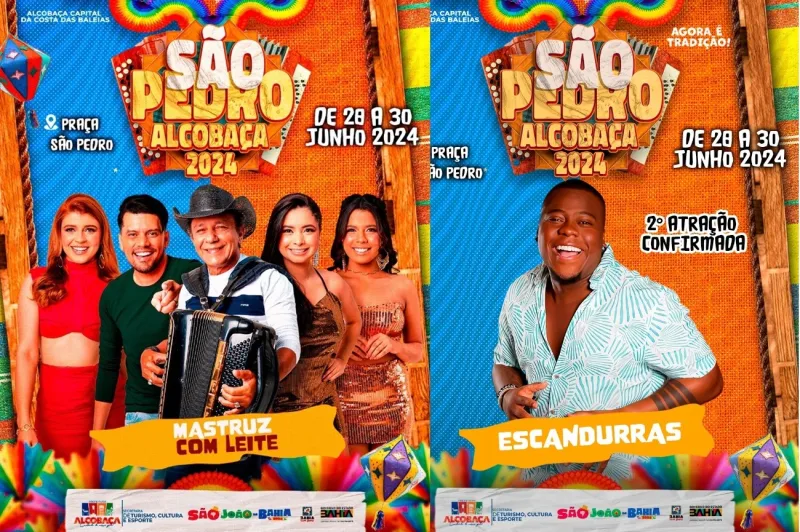 Agora é tradição! Festa de São Pedro de Alcobaça 2024 promete três dias de muita música, cultura e diversão!