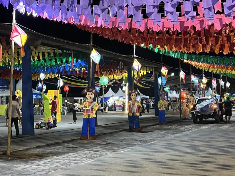 Apresentação de quadrilha e muito forró marcam a primeira noite do Santo Antônio Casamenteiro de Posto da Mata