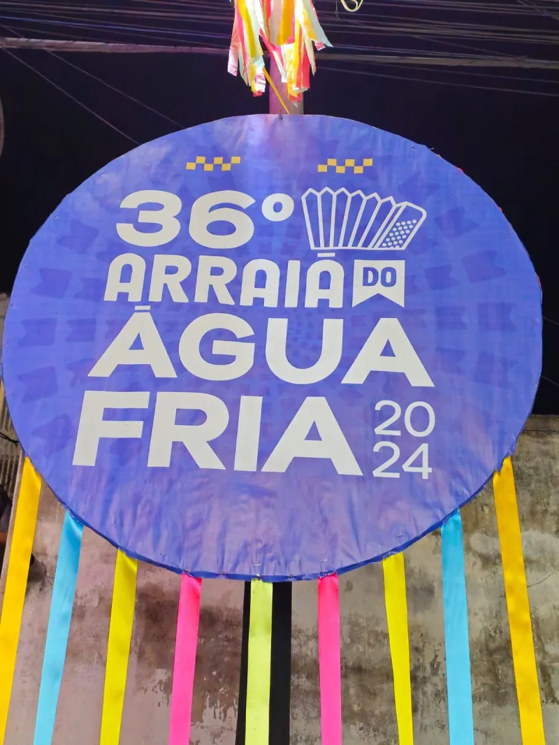 Ornamentação junina é destaque no circuito do 36º Arraiá do Água Fria, em Medeiros Neto