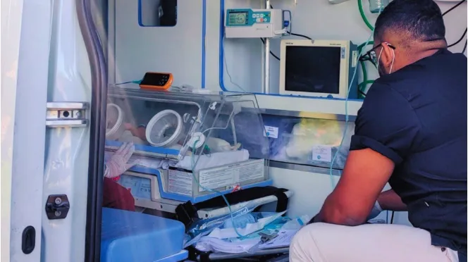 Missão Esperança - Recém-nascido de Mucuri é transferido por UTI Aérea  para hospital de Itabuna