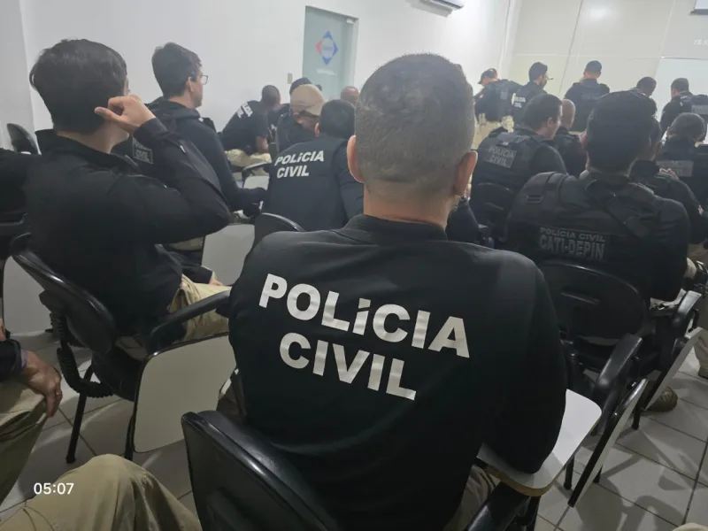 Polícia Civil realiza Operação Circumdare em Vitória da Conquista para combater crimes violentos