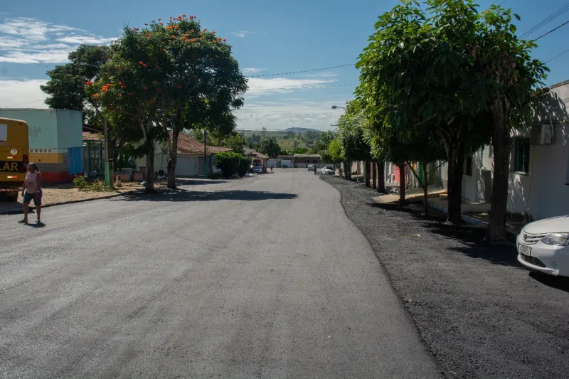 Pavimentação asfáltica de Lajedão chega na fase final