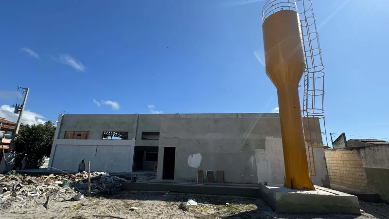 Obras de construção do mercado do peixe de Alcobaça estão na fase final