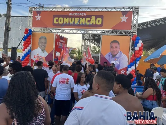 Em convenção histórica, Zico de Baiato tem nome confirmado para concorrer à reeleição de prefeito em Alcobaça