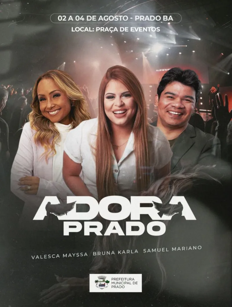 Prado celebra 128 anos de emancipação política com mega evento gospe