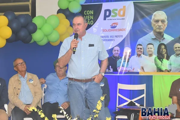 Convenção reúne lideranças e multidão apoia a reeleição do prefeito Tonzinho de Lajedão