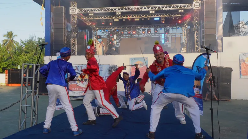 Grupos de Cheganças de Prado participam de evento cultural em Saubara