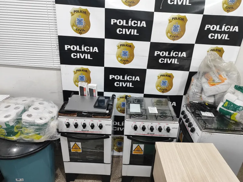 Polícia Civil recupera bens furtados de Prefeitura e identifica servidores públicos envolvidos em desvio de produtos