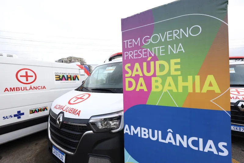 59 ambulância são disponibilizadas pelo Governo do Estado para cidades do interior 