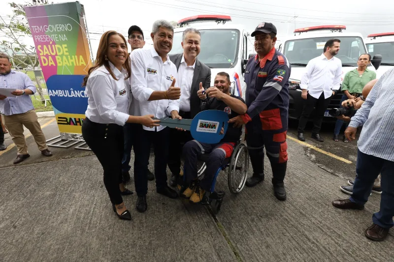 59 ambulância são disponibilizadas pelo Governo do Estado para cidades do interior 