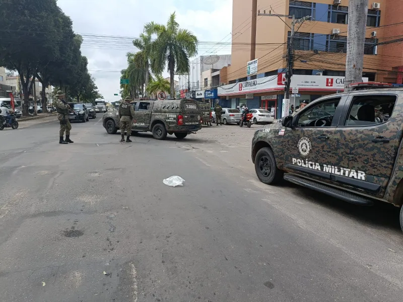 Operação Força Total reforça o compromisso da Polícia Militar com a segurança da população em Teixeira de Freitas e região