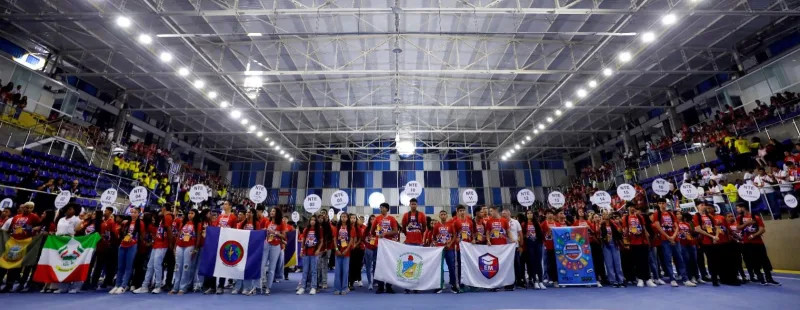 Etapa Estadual dos Jogos Escolares da Bahia foi aberta nesta quinta-feira em Lauro de Freitas