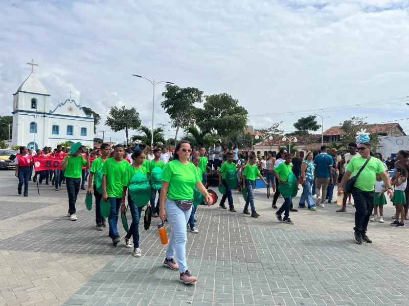 Prado realiza desfile cívico com tema “Pátria Amada, Futuro Sustentável” neste 7 de setembro