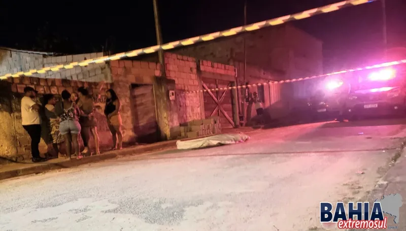 Jovem de 21 anos é assassinado no bairro Liberdade I em Teixeira de Freitas