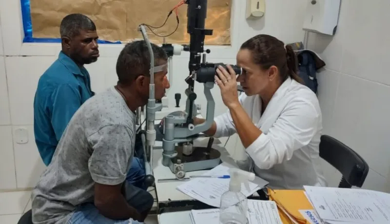 Secretaria de Saúde realiza mutirão de glaucoma com mais de 600 atendimentos no 7 de setembro em Mucuri