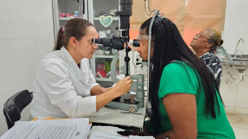 Secretaria de Saúde realiza mutirão de glaucoma com mais de 600 atendimentos no 7 de setembro em Mucuri