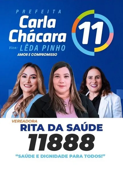 Rita da Saúde é candidata a vereadora com foco no fortalecimento da saúde pública