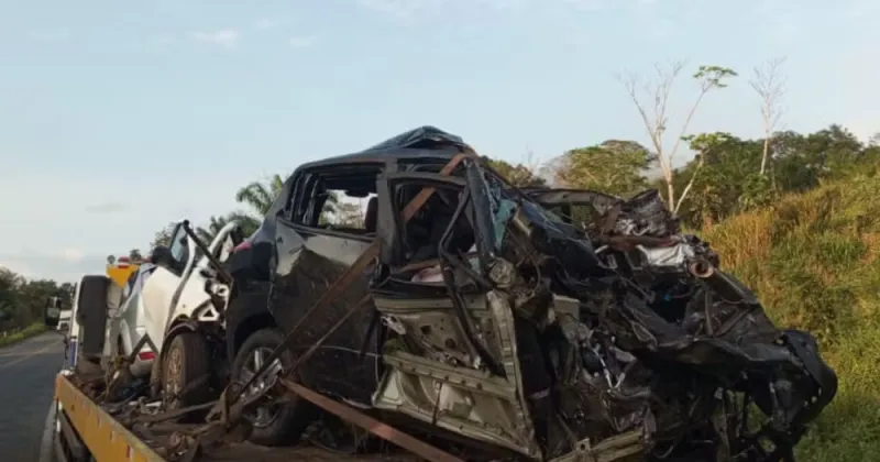 Três homens morrem em acidente no sul da Bahia