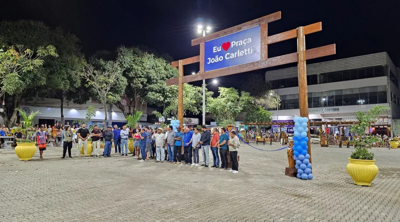 Itabatã comemora a reinauguração da Praça João Carletti com área de lazer revitalizada