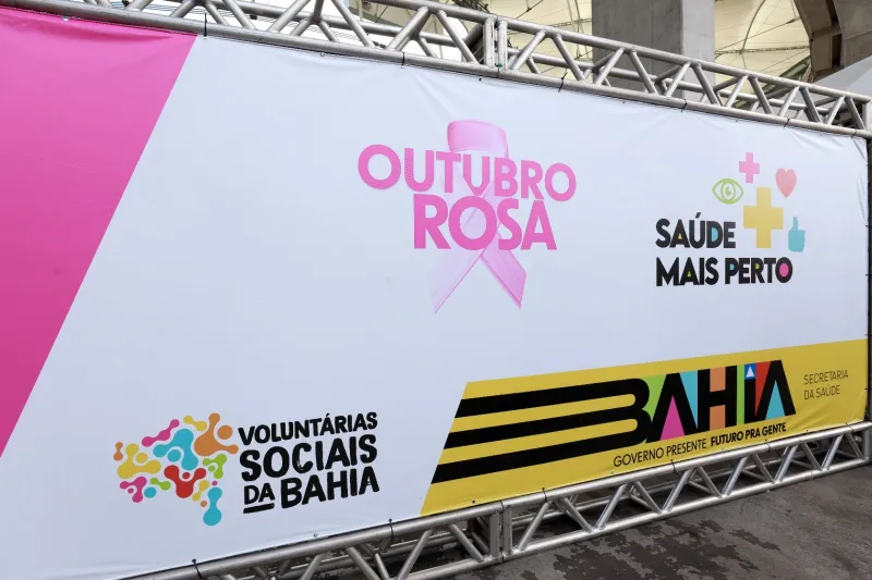 Outubro Rosa: Governo do Estado oferece 30 mil mamografias gratuitas para a prevenção ao câncer de mama