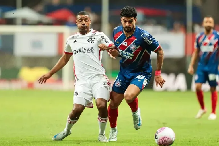 Bahia faz partida ruim e é derrotado pelo Flamengo na Arena Fonte Nova  