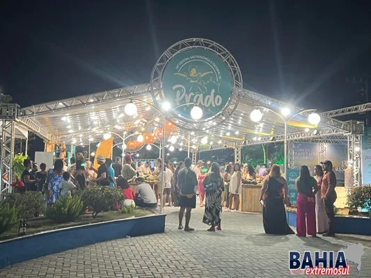 Abertura do 18º Festival Gastronômico e Cultural de Prado é marcada por sabor e cultura