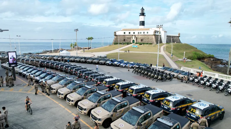 Bahia recebe nova frota de viaturas e equipamentos para a segurança pública; R$ 26 milhões foram investidos através de parceria entre Estado e Governo Federal