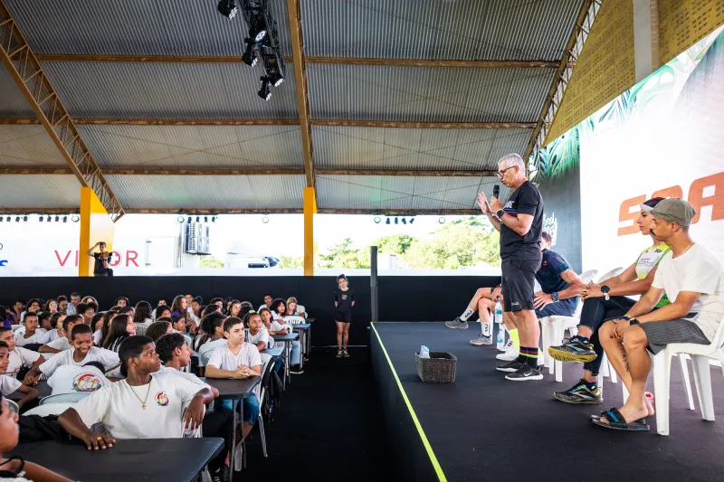 Alunos de Arraial d’Ajuda participam de evento promovido pelo Instituto Brasil Ride