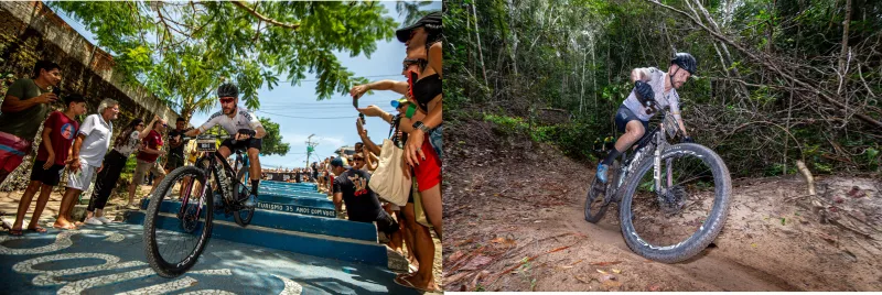 Rodrigo Hilbert chega ao lugar mais alto do pódio na Brasil Ride 2024 