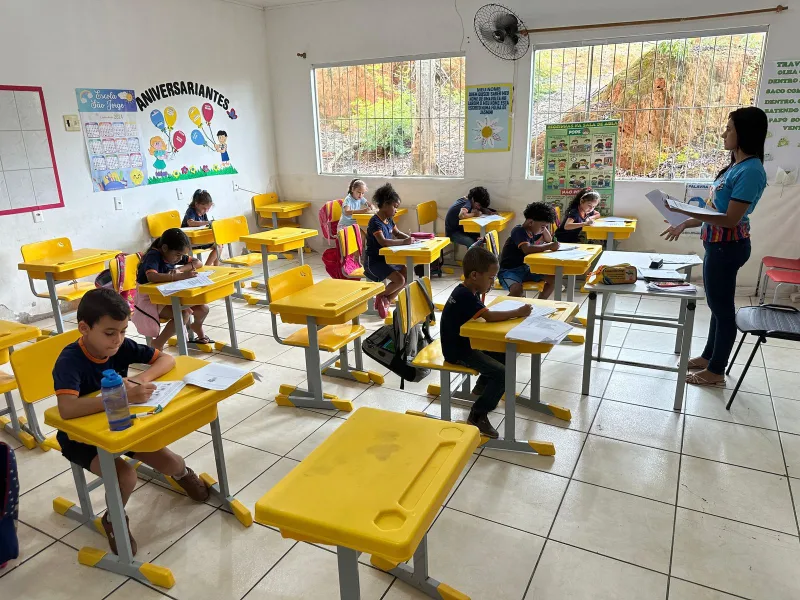 Educação de Medeiros Neto aplica avaliações de desempenho no Ensino Fundamental Anos Iniciais e Finais