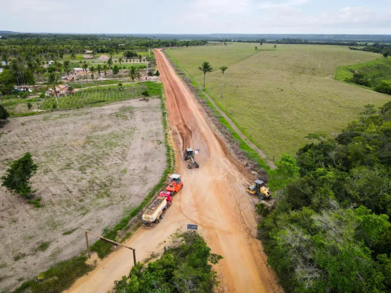 32 km de progresso: pavimentação transforma acesso a Cumuruxatiba