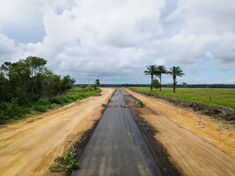 32 km de progresso: pavimentação transforma acesso a Cumuruxatiba