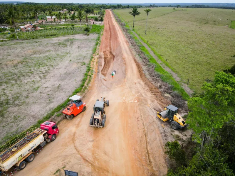 32 km de progresso: pavimentação transforma acesso a Cumuruxatiba