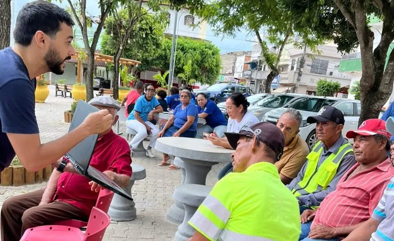 Secretaria de Saúde de Mucuri realiza encontro para conscientização sobre saúde do homem em Itabatã